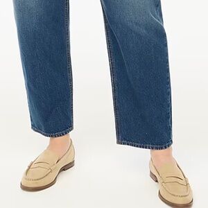 J Crew High-rise straight jeans